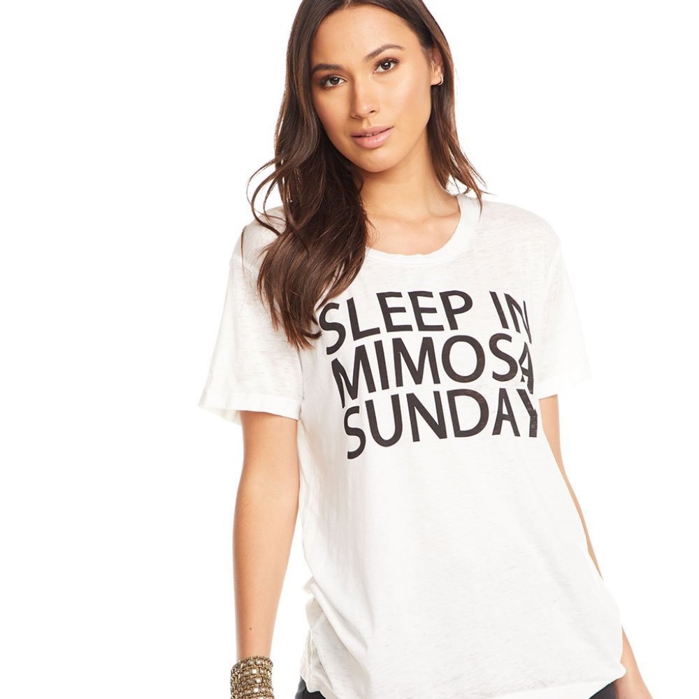 🆕CHASER SLEEP IN MIMOSA SUNDAY Tee